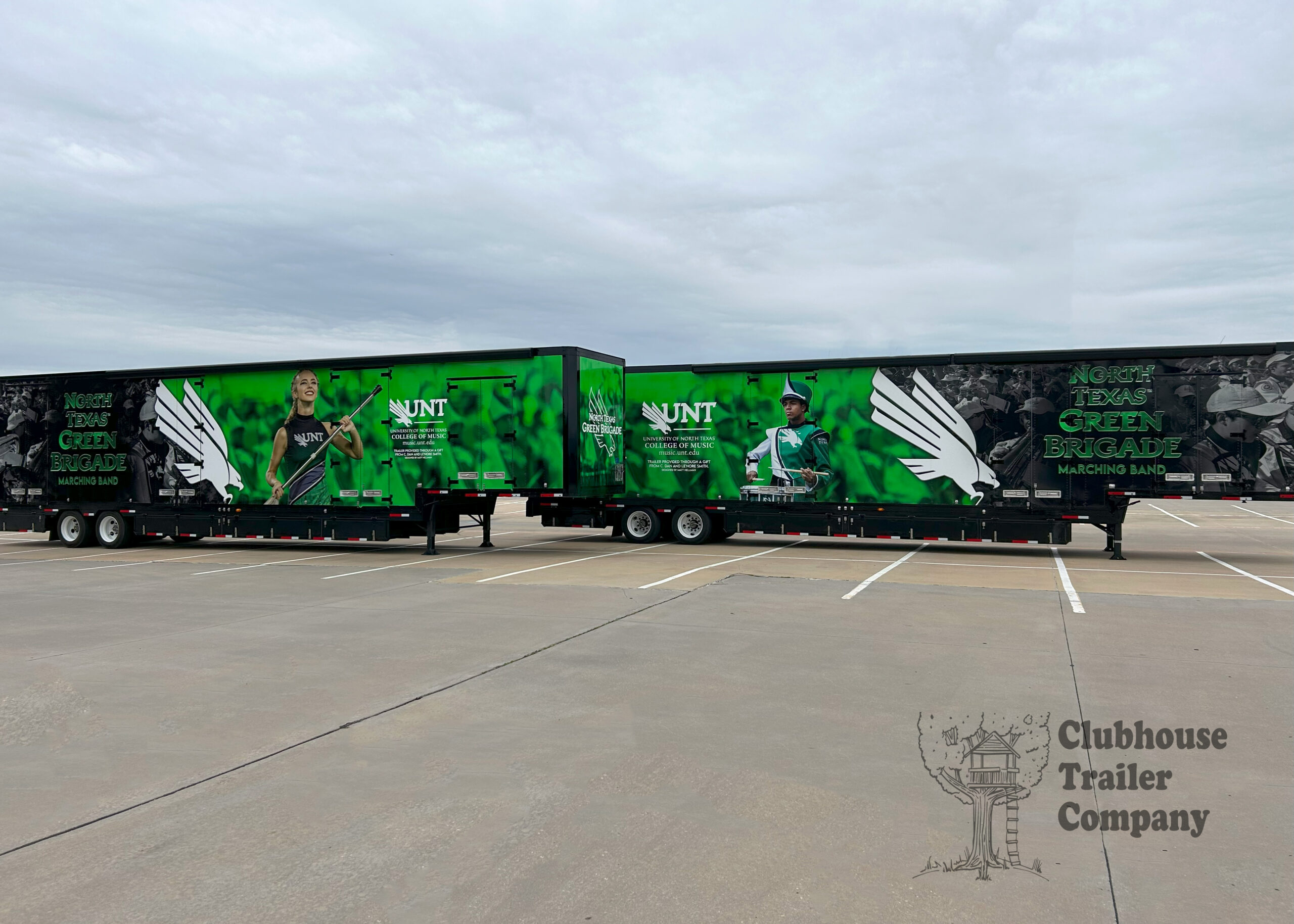 Semi trailer fleet wrap graphics